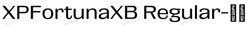 XPFortunaXB Regular字体转换 XPFortunaXB Regular字体转换